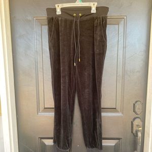 Juicy Couture Black Plush Athletic Pants